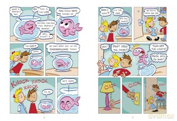Dr. Seuss Graphic Novel: Cat Out of Water: A Cat in the Hat Story - Art Balthazar [KSIĄŻKA]
