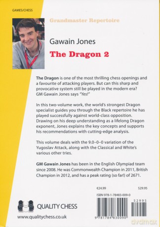 Dragon - Volume 2 (Grandmaster Repertoire) - Gawain Jones [KSIĄŻKA]