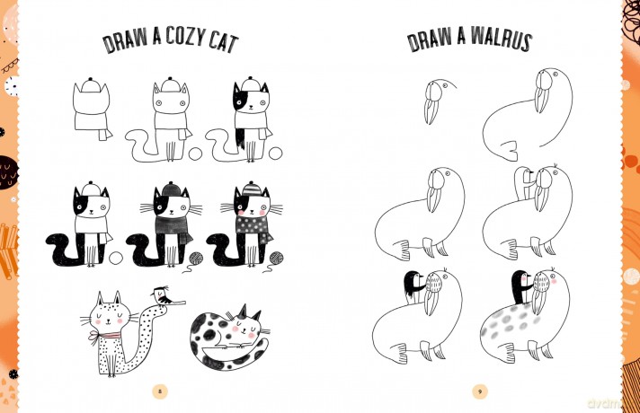 Draw It Happy!: 100+ Funny Animals and Fantastic Characters (2) - Terry Runyan [KSIĄŻKA]