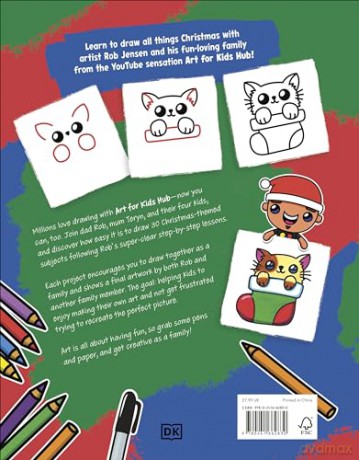 Draw with Art for Kids Hub Christmas - Art For Kids Hub [KSIĄŻKA]