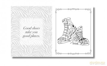 Dream Shoes Colouring Book (Arcturus Creative Colouring) - Tansy Willow [KSIĄŻKA]