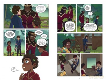 Dreamer's Nightmare (The Dragon Prince Graphic Novel #4) - Nicole Andelfinger [KSIĄŻKA]