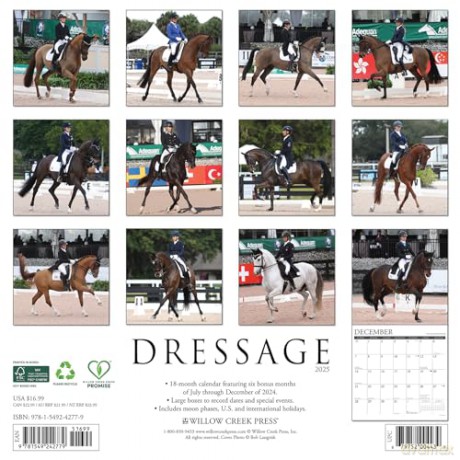 Dressage 2025 Wall [KSIĄŻKA]