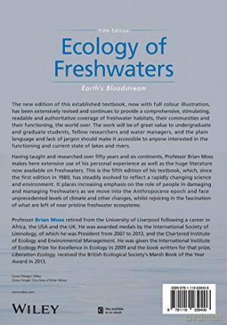 Ecology of Freshwaters: Earth's Bloodstream - Brian R. Moss [KSIĄŻKA]