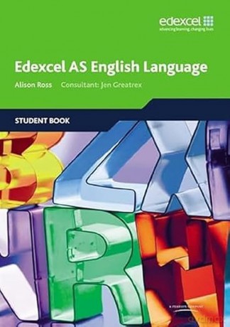 Edexcel AS English Language Student Book - Alison Ross [KSIĄŻKA]