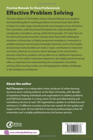 Effective Problem Solving (Practice Manuals for Busy Professionals) - Neil Thompson [KSIĄŻKA]
