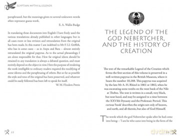 Egyptian Myths and Legends: Tales of the Gods and Goddesses (Collectible Myths and Legends) - EA Wallis Budge [KSIĄŻKA]