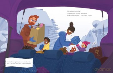 Eight Sweet Nights, A Festival of Lights: A Hanukkah Story - Charlotte Offsay [KSIĄŻKA]
