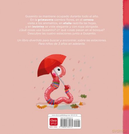 El mundo de Gusanito. Las estaciones - Esther van den Berg [KSIĄŻKA]