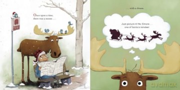 Elmore the Christmas Moose (Elmore the Moose) - Dev Petty [KSIĄŻKA]