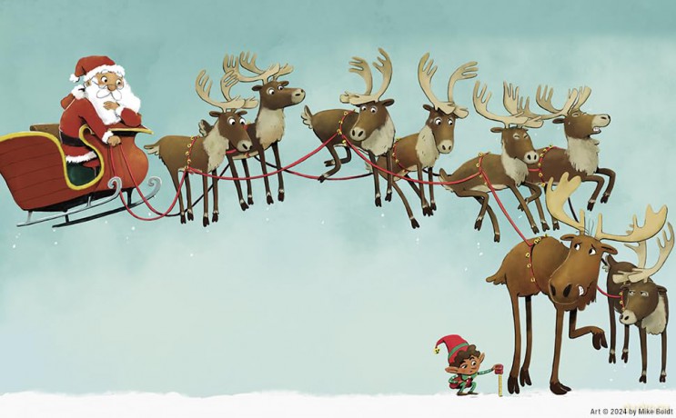 Elmore the Christmas Moose (Elmore the Moose) - Dev Petty [KSIĄŻKA]