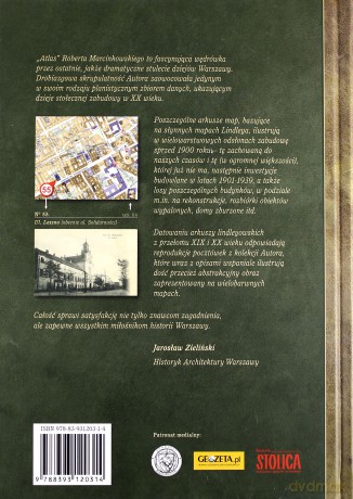 Ilustrowany Atlas Dawnej Warszawy [KSIĄŻKA]