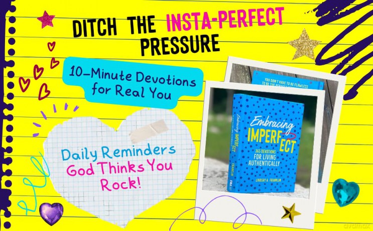 Embracing Imperfect: 365 Devotions for Living Authentically - Lindsay Franklin [KSIĄŻKA]