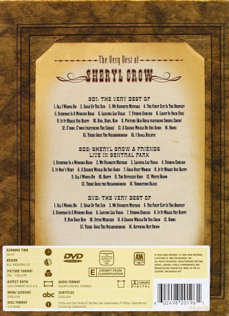 Sheryl Crow: Best Live In Central Park (Sound & Vision) (Digipack) [2CD]+[DVD]