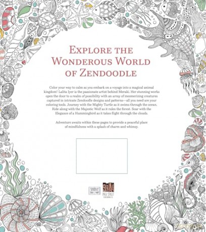 Enchanted Creatures: A Zendoodle Coloring Book - Lalita Iyer [KSIĄŻKA]