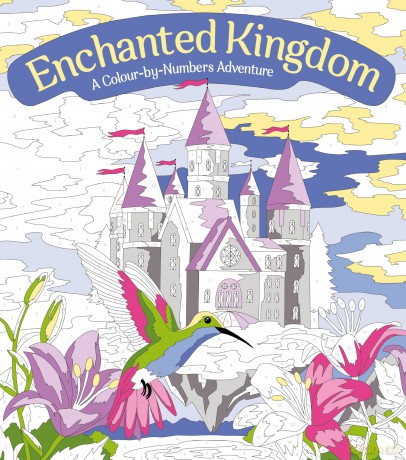 Enchanted Kingdom: A Colour-by-Numbers Adventure: Includes 45 Artworks To Colour (Arcturus Creative Colour by Numbers) - Georgie Fearns [KSIĄŻKA]