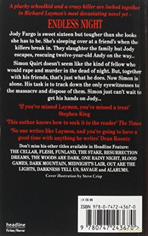 Endless Night: A terrifying novel of murder and desire - Richard Laymon [KSIĄŻKA]