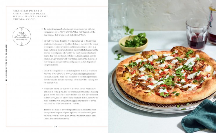 Epic Indoor Pizza Oven Cookbook: Recipes and Techniques for All Kinds of Pizza - Jonathon Schuhrke [KSIĄŻKA]