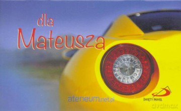 Imiona - Dla Mateusza [KSIĄŻKA]