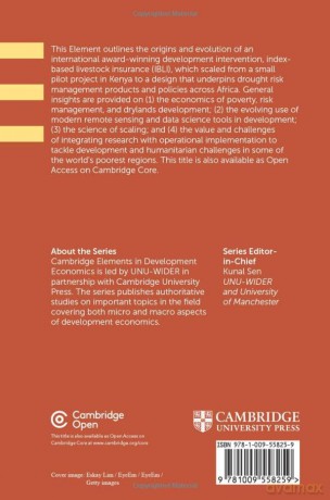 Escaping Poverty Traps and Unlocking Prosperity in the Face of Climate Risk: Lessons from Index-Based Livestock Insurance (Elements in Development Economics) - Nathaniel D. Jensen [KSIĄŻKA]