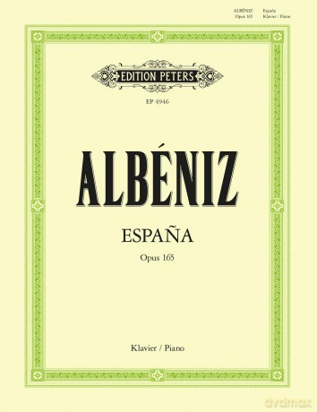 Espana Op.165 Piano - Isaac Albeniz [KSIĄŻKA]
