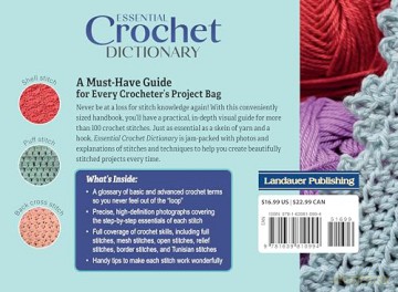 Essential Crochet Dictionary: A Visual Guide to Stitches and Techniques - Sophie Martin [KSIĄŻKA]