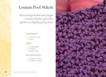 Essential Crochet Dictionary: A Visual Guide to Stitches and Techniques - Sophie Martin [KSIĄŻKA]