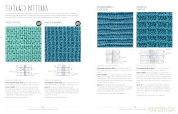 Essential Crochet Next-Level Stitches: Portable Stitch Companion: Textures, Colorwork, and Fancy Edgings (2) (Pocket Guides) - Melissa Leapman [KSIĄŻKA]