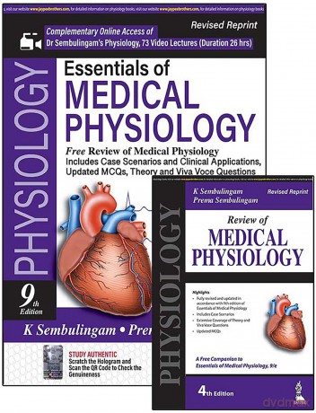 Essentials of Medical Physiology: With Free Review of Medical Physiology - K Sembulingam [KSIĄŻKA]