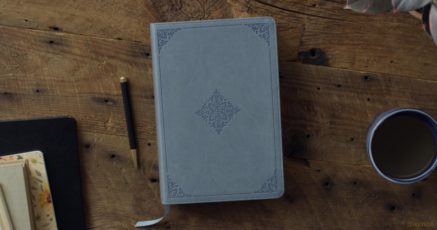 ESV Chronological Bible (TruTone, Paris Sky, Fleur-de-lis Design): English Standard Version, Trutone, Paris Sky, Fleur-de-lis Design, Chronological Bible With Ribbon Marker [KSIĄŻKA]
