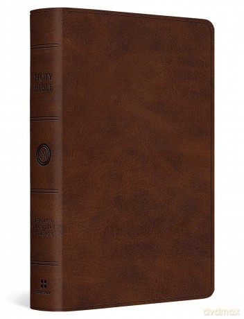 ESV Large Print Bible, TruTone, Deep Brown: English Standard Version, Large Print, Trutone, Deep Brown [KSIĄŻKA]