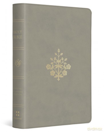 ESV Large Print Compact Bible (TruTone, Stone, Branch Design): English Standard Version, Stone, Trutone, Branch Design [KSIĄŻKA]