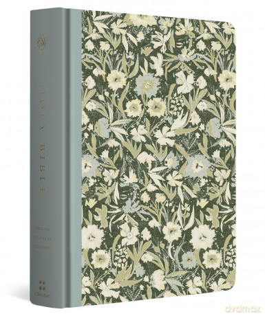 ESV Single Column Journaling Bible, Large Print, Artist Series (Cloth over Board, Lulie Wallace, Martha): English Standard Version, Large Print, Single Column Journaling Bible [KSIĄŻKA]