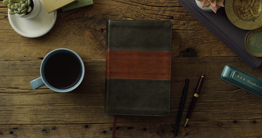 ESV Study Bible, Personal Size, Forest/Tan: Esv Study Bible, Personal Size - Trutone, Forest/tan, Trail Design [KSIĄŻKA]