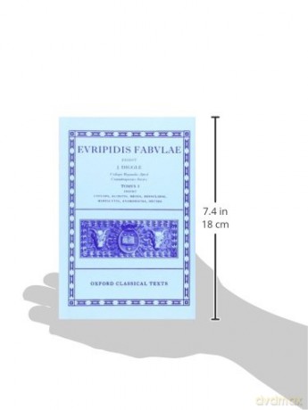 Euripides Fabulae: Vol. I (Cyc., Alc., Med., Heracl., Hip., And., Hec.): 001 (Oxford Classical Texts) - James Diggle [KSIĄŻKA]