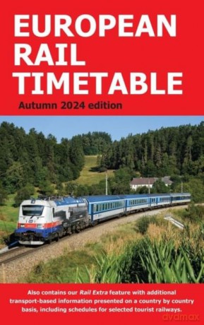 European Rail Timetable Autumn 2024 - John Potter [KSIĄŻKA]