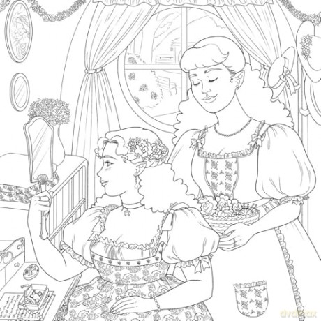 Everyday Magic: A Cozy Fantasy Coloring Book (Dover Adult Coloring Books) - Ana Bidault [KSIĄŻKA]