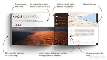 Explore Kyrgyzstan - 24 of the best off-road routes - 4x4, van, bike and cycle: Kyrgyzstan Travel Guide Book - Central Asia - Olivia Casari [KSIĄŻKA]