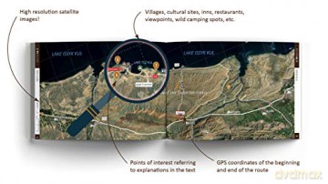 Explore Kyrgyzstan - 24 of the best off-road routes - 4x4, van, bike and cycle: Kyrgyzstan Travel Guide Book - Central Asia - Olivia Casari [KSIĄŻKA]