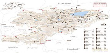 Explore Kyrgyzstan - 24 of the best off-road routes - 4x4, van, bike and cycle: Kyrgyzstan Travel Guide Book - Central Asia - Olivia Casari [KSIĄŻKA]