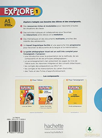 Explore: Guide pedagogique 1 + audio (tests) telechargeables - Fabienne Gallon [KSIĄŻKA]