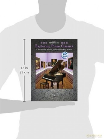 Exploring Piano Classics: Repertoire Level 3: A Masterwork Method for the Developing Pianist - Nancy Bachus [KSIĄŻKA]