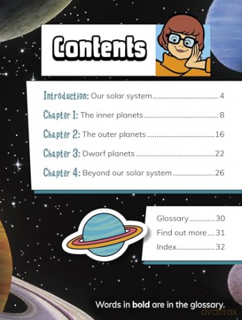 Exploring Planets and Dwarf Planets with Velma (Scooby-Doo Space Discoveries) - Ailynn Collins [KSIĄŻKA]