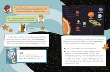 Exploring Planets and Dwarf Planets with Velma (Scooby-Doo Space Discoveries) - Ailynn Collins [KSIĄŻKA]