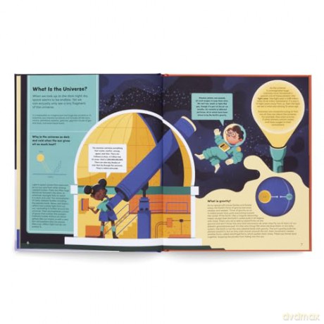 Exploring Space: Adventures Across the Universe with Emma and Louis - Anne Ameri-Siemens [KSIĄŻKA]