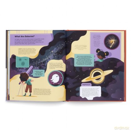 Exploring Space: Adventures Across the Universe with Emma and Louis - Anne Ameri-Siemens [KSIĄŻKA]