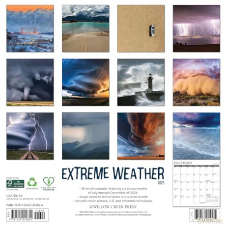 Extreme Weather 2025 Wall [KSIĄŻKA]