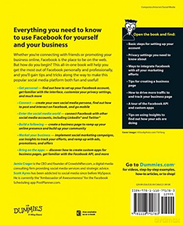 Facebook All-in-One For Dummies, 2nd Edition (For Dummies Series) - Jamie Crager [KSIĄŻKA]