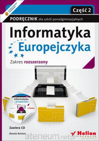 Informatyka Europejczyka LO 1-3 cz.2 ZR Helion [KSIĄŻKA]