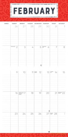 Family Planner Calendar 2025 Wall [KSIĄŻKA]